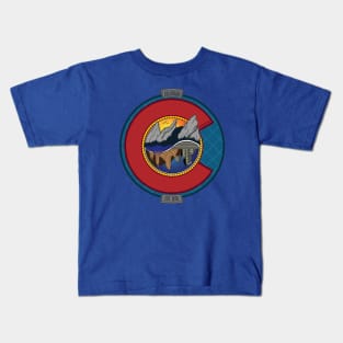 Colorado Badge - Color Kids T-Shirt